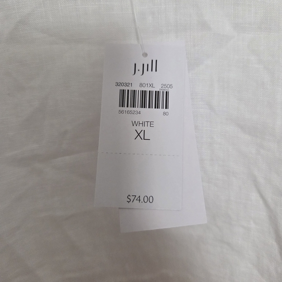 J.Jill Pure Jill 100% Linen White 2-Piece Matching Set XL - Picture 4 of 14